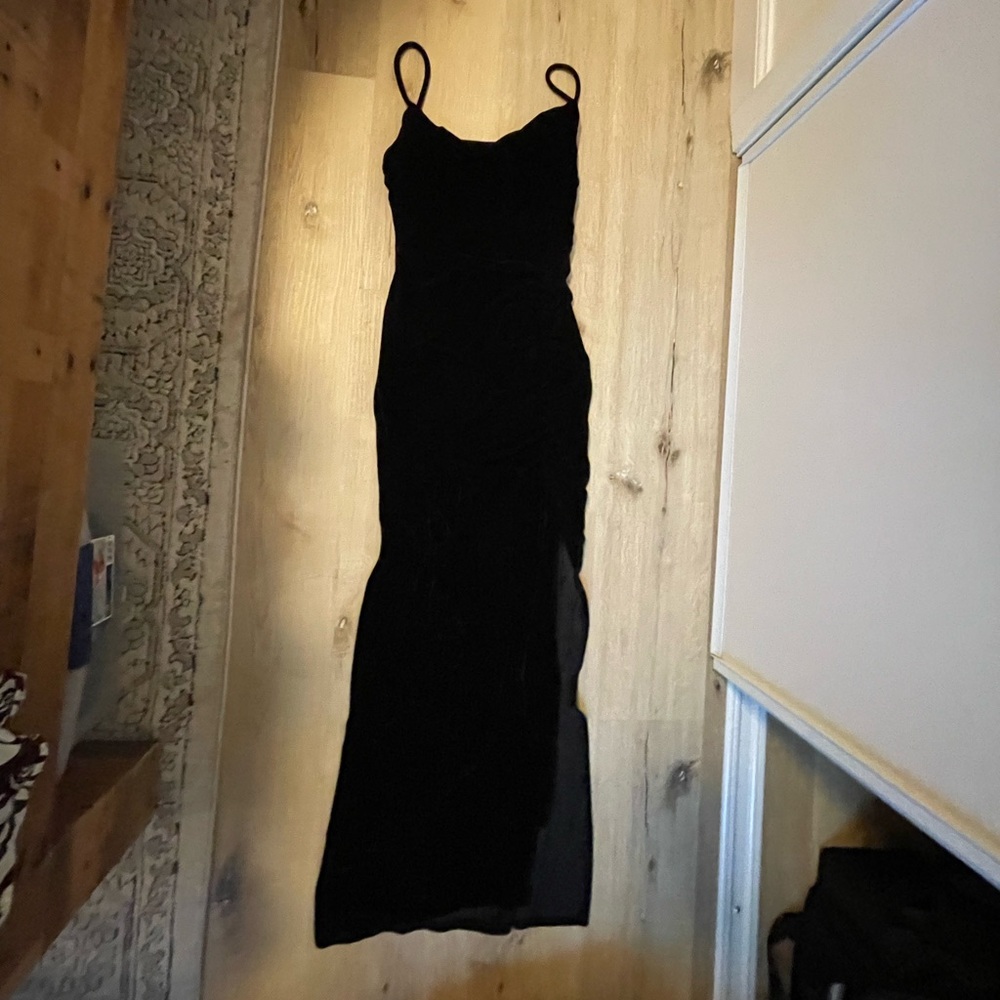 Elegant Black Evening Gown